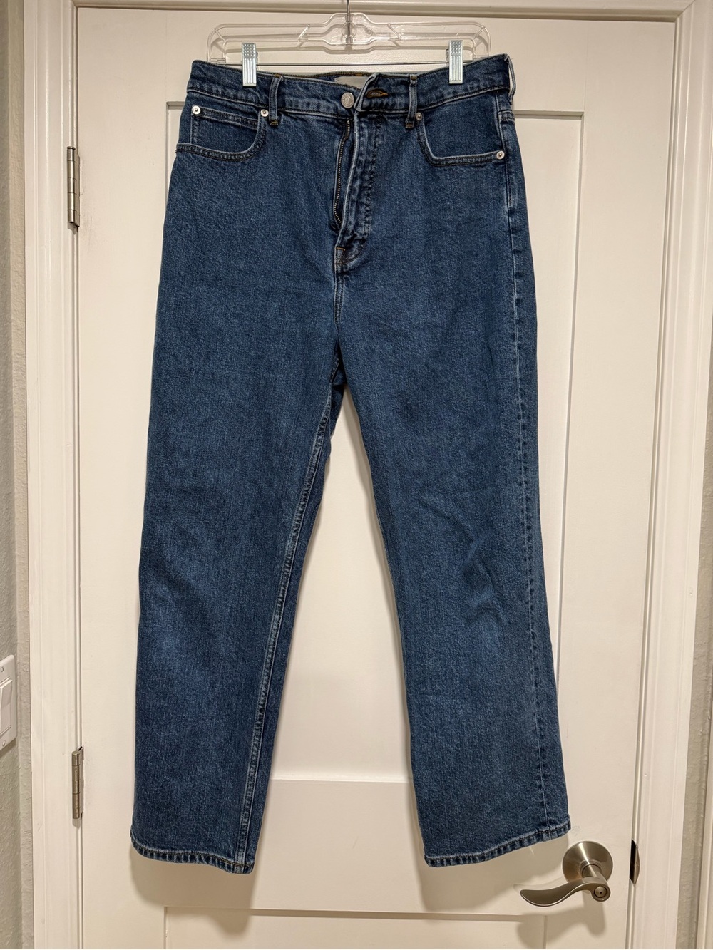 Everlane Way-High Jeans in Vintage Indigo - Picture 5 of 7